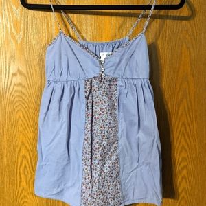 Cute purple summer top